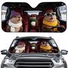Creative Summer Aluminum Foil Car Windshield Sunshade