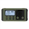 IPX6 Solar Radio With DAB FM Receiver Speaker, Hand Crank Charging, Flashlight SOS Alarm For Camping Survival-AAAE