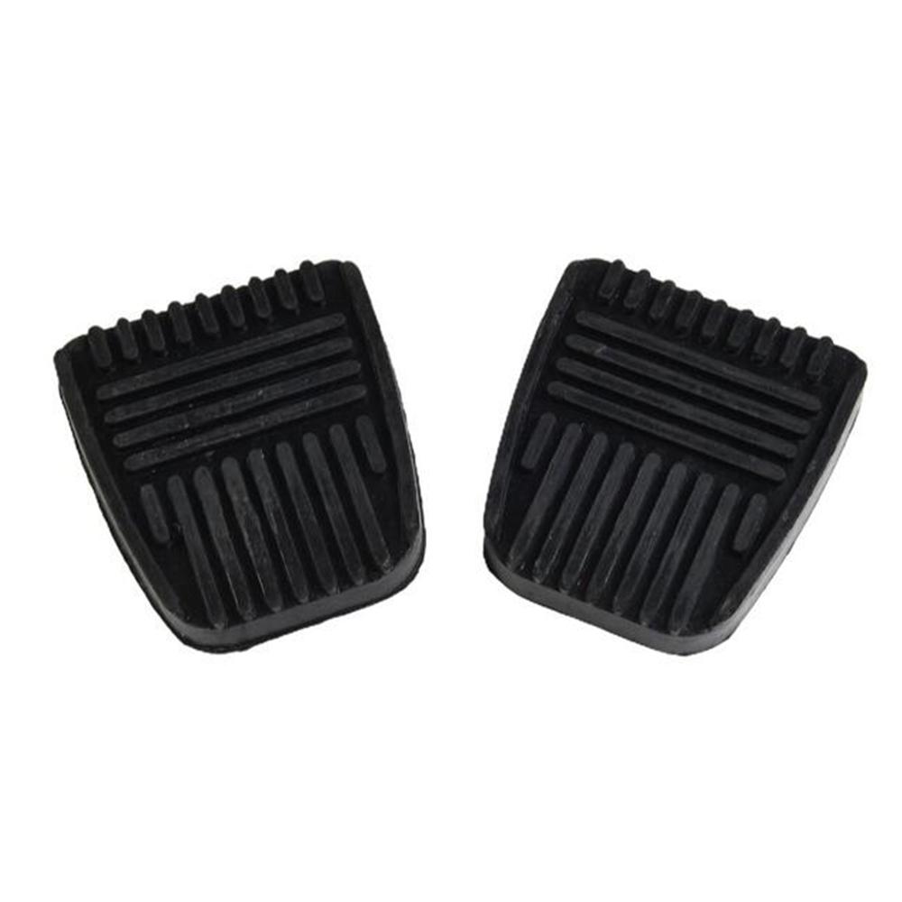 

New 2Pcs 4653189910 Black Rubber Brake Pedal Pad For Nissan Sentra Altima Infiniti