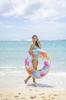 Igarashi 100cm Inflatable Ring, Natural Beauty Inflatable Ring with Rope, RLD-100G