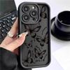 Gold Butterfly Sky iPhone Case (Compatible with iPhone 15/16/17)