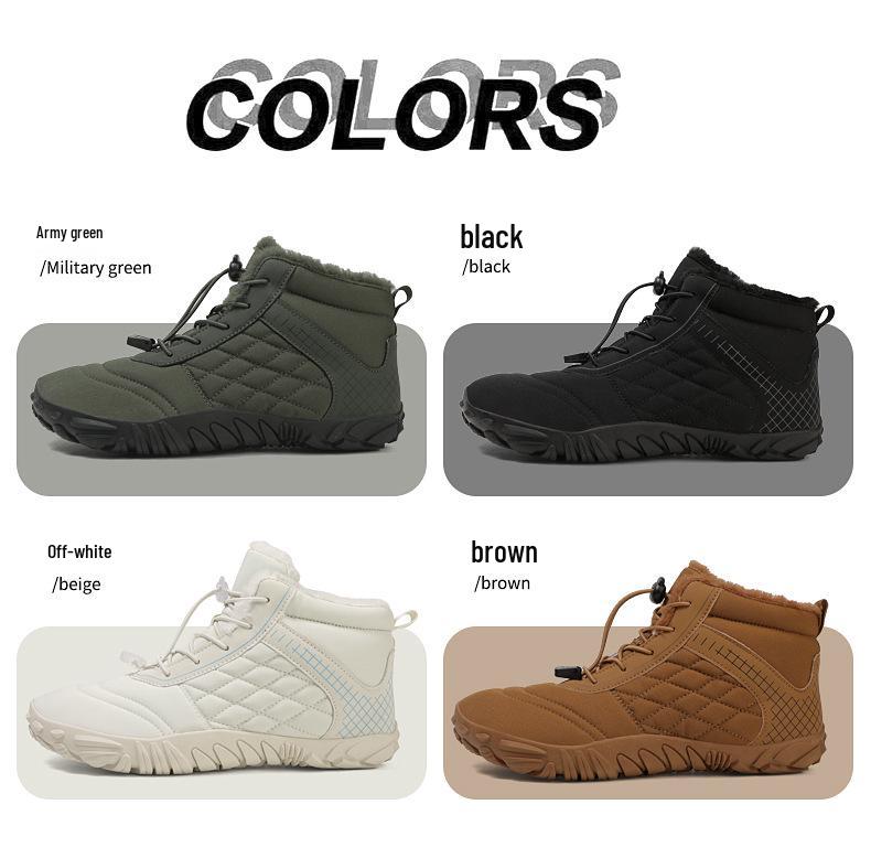 Velvet-Lined Non-Slip Warm Hiking & Climbing Shoes for Men & Women