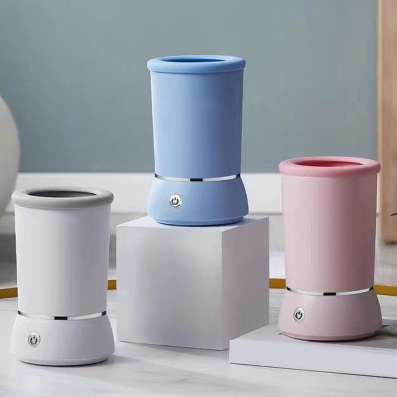 Rechargeable Dog Paws Cleaning Cup Automatic Electric Washer Gentle Silicone Brushes Convenient Design Paws Washer For Pet