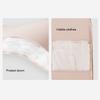 Space Saving Hanging Garment Bag with Self Compression Zipper Space Saver Closet Organizer Garment Cover for Hanging Clothes