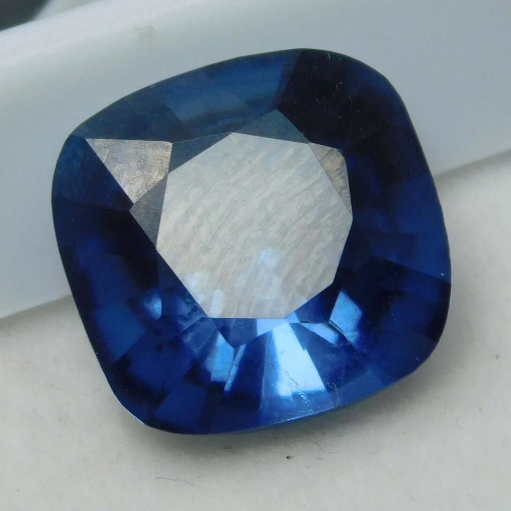 Natural Blue Sapphire Loose Gemstone 8.36 Ct Glorious Square Cushion September Birthday Birthstone