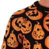 European and American Style Halloween Jumper Autumn Round Neck Loose Messy Women's Knitted Pullover