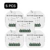 MOES WiFi RF433 Blind Curtain Switch Remote for Electric Roller Shutter control module Tuya Smart Life Google Home Alexa Voice