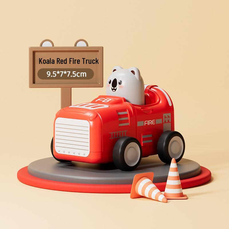 Cross-border Inertial Cartoon Pet Car - Cute Educational Toy for Kids