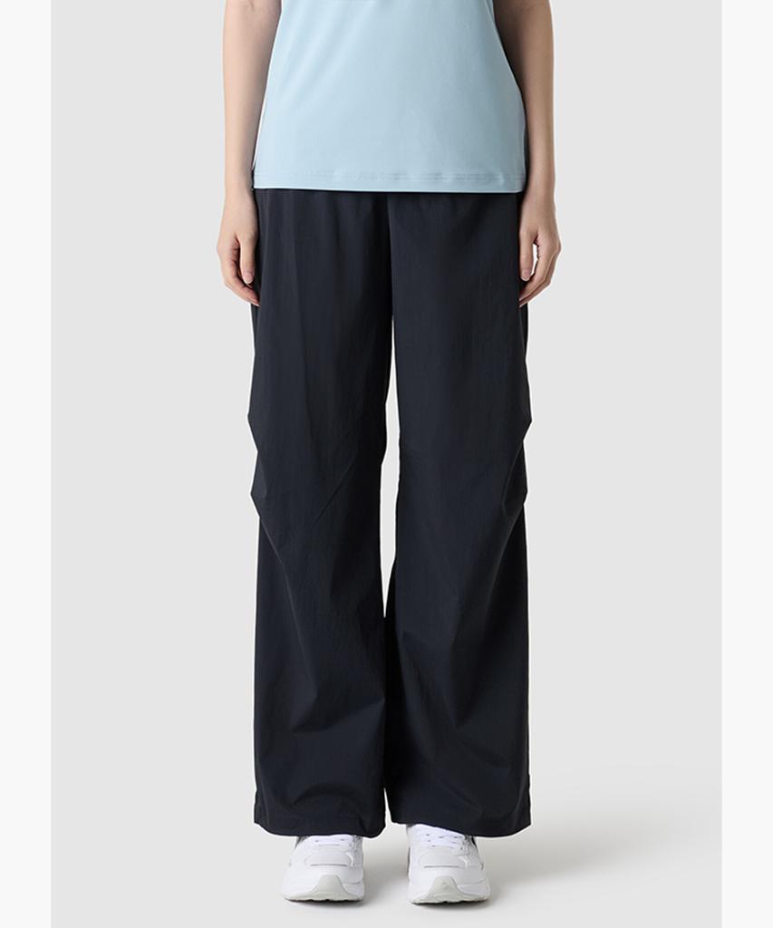 LECOQ Women'S Stretch Woven Loose Fit Pants - Black Qr122Opt22