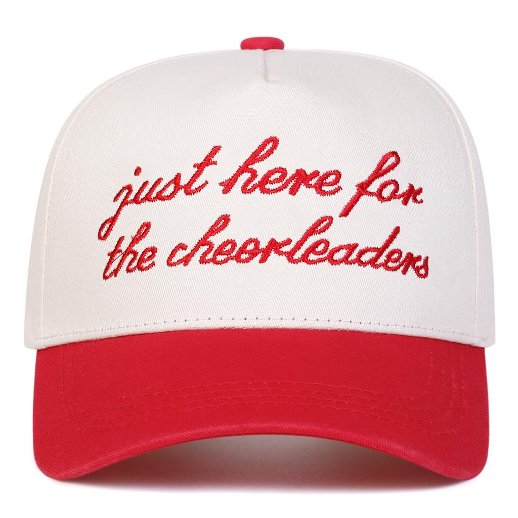 Unisex JUST HERE FOR Letter Embroidery Baseball Caps Spring and Autumn Outdoor Adjustable Casual Hats Sunscreen Hat Sports Cap