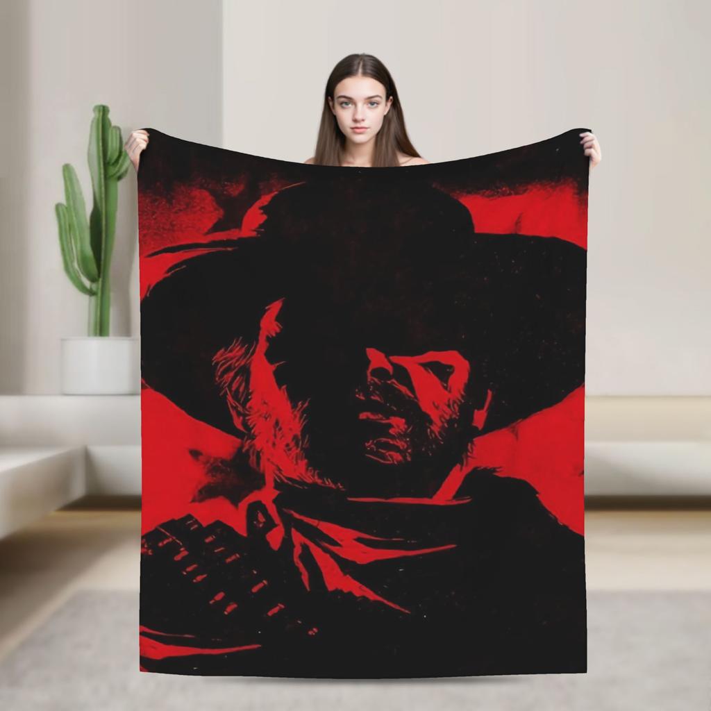 Arthur Morgan Blanket Multi-size Cozy and Lightweight Throw Blankets for Sofa Couch and Bed