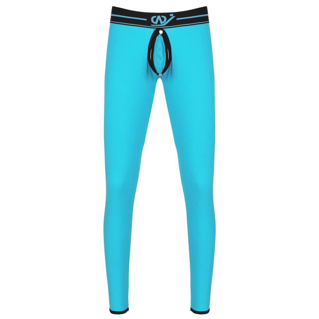 Buy Men Low Rise Open Crotch Leggings 