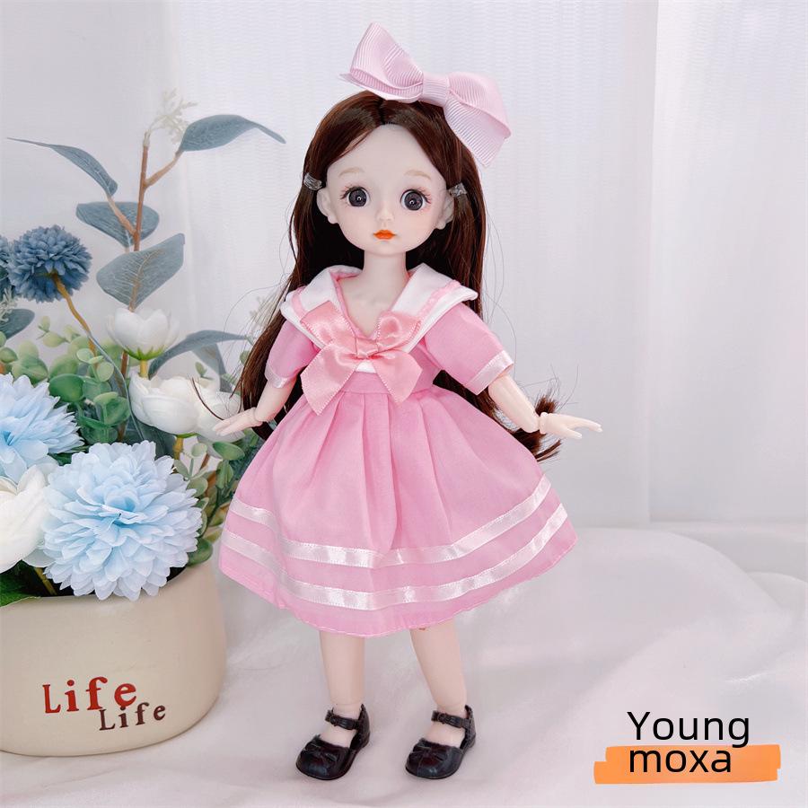 30 Cm Cute Princess Doll Set - 20 Joint BJD Girl, Perfect Birthday Gift