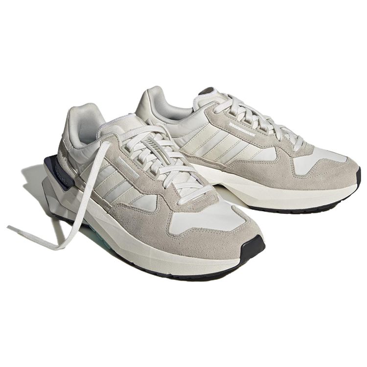 Adidas Originals Treziod Versatile Comfortable Shock Absorbing Non-Slip Wear-Resistant Low-Top Casual Running Shoes Unisex Sneakers White H03710