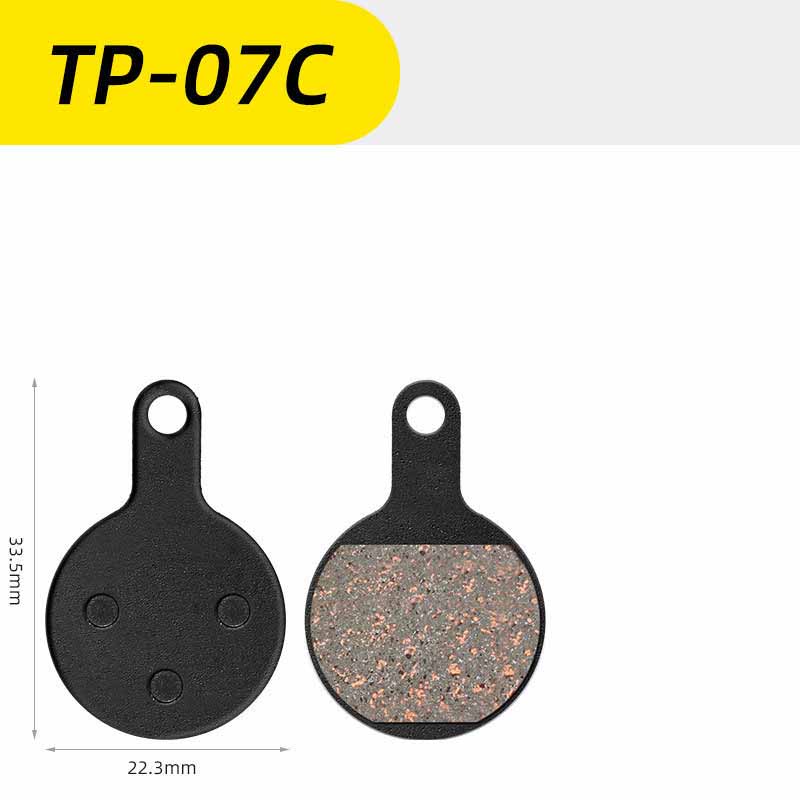 Bremsbeläge, Semi-Friction für Mountain-, Renn- und E-Bikes, verpackte Bremsbeläge für sanftes und zuverlässiges Bremsen