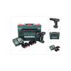 Perceuse à percussion sans fil metabo sb 18 - 2x18v/2ah li-ion - chargeur sc 60 plus - coffret en plastique