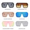 Classic Siamese One Piece Sunglasses Nice Rimless Stylish Retro Design for Women Men