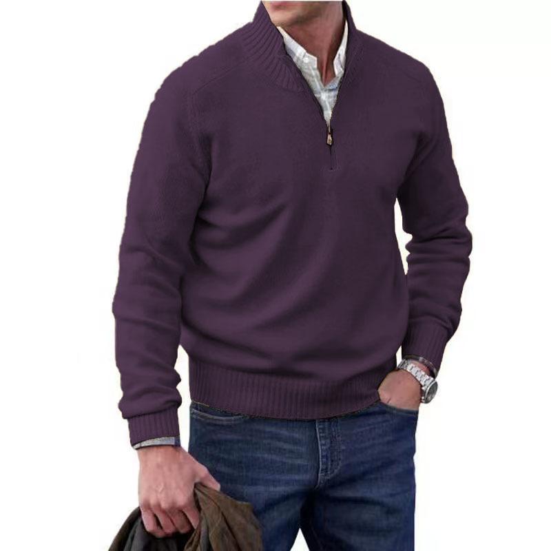 Plus Size Sweater Wool Men's Warm Sweater