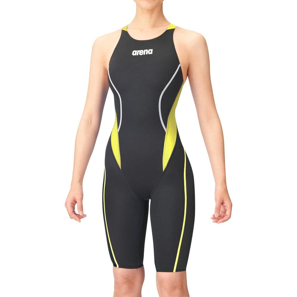 

ARENA Competitive Swimsuit fina Approved Half Spats AQUA XTREME Type Custom Model Women s (Cross Back) ARN-1024W ORIHK1024W-M-BKYW