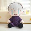 Jujutsu Kaisen Plush Doll Gojo Megumi Toge Three Roles Soft Fluffy Sitting Stuffed Figure Gift For Anime Manga Fans Desk Decor