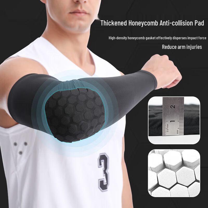 Basketball Sports Honeycomb Anti-collision Elbow Guard