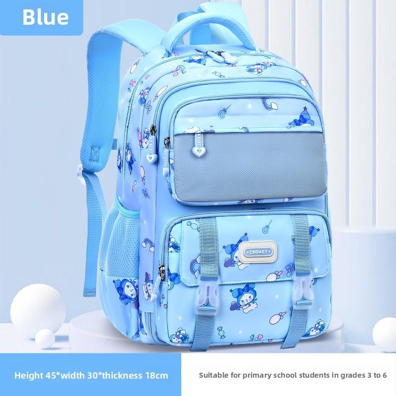 Kids School Backpack With Cushion Straps For Girls Educational Use