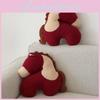 Pony Year Lucky Plush Cushion With Embroidered Cartoon Design For Living Room Decor