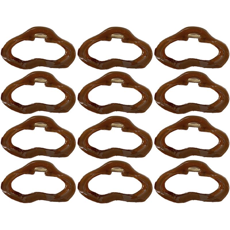 Elegant Clouds Leopard Print Hair Claws Clip Women Jelly Acrylic Hair Clamps Plastic Hairpins Barrettes Girls Hair Accessories