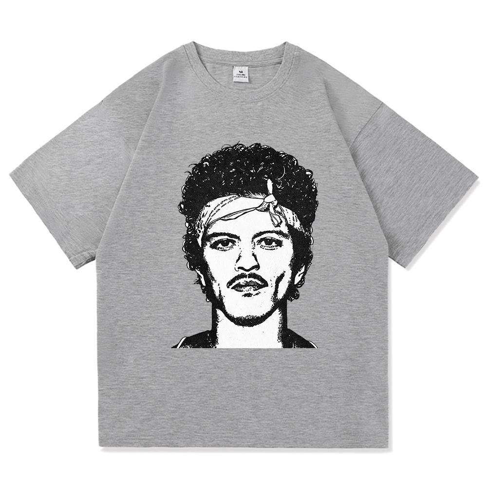 

Bruno Mars The RoUnisextic Tee Shirt 2026 Album Retro Unisex Women Clothing Harajuku High Quality Tops Cotton TShirts Vintage Summer 4XL