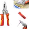 Multifunctional Electrician's Pliers Alloy Steel Voltage Tester Wire Stripping Pliers  Hand Tools