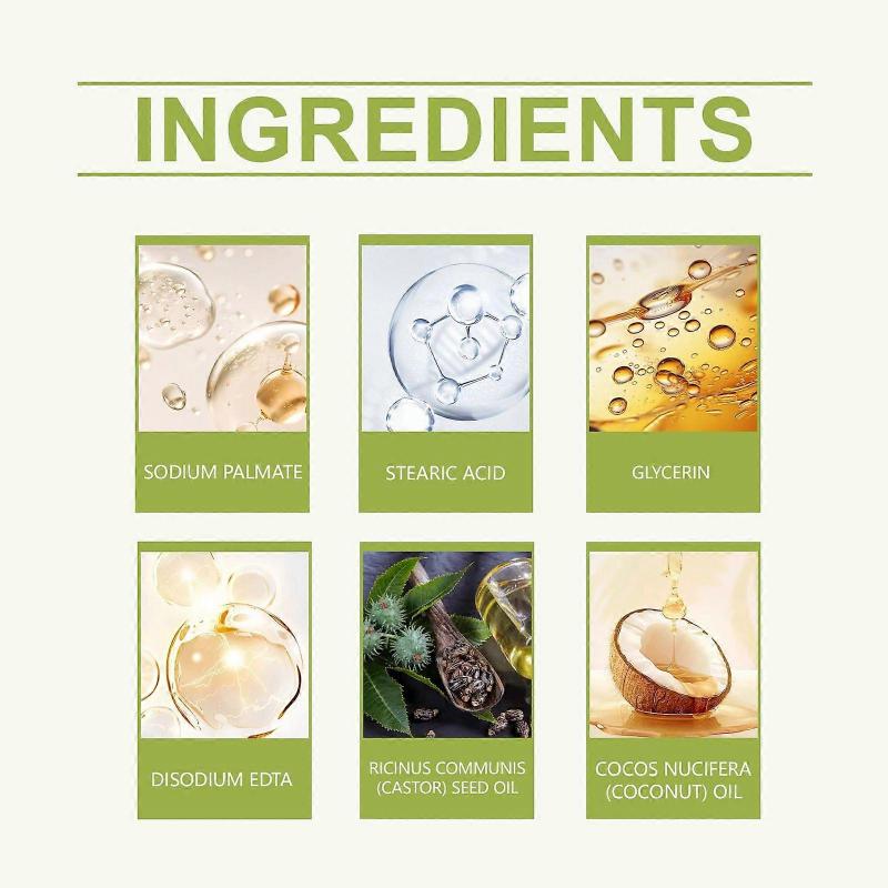 Castor Oil Shampoo Castor Oil Hair Care Soap Gently Cleansing and Nourishing Hair