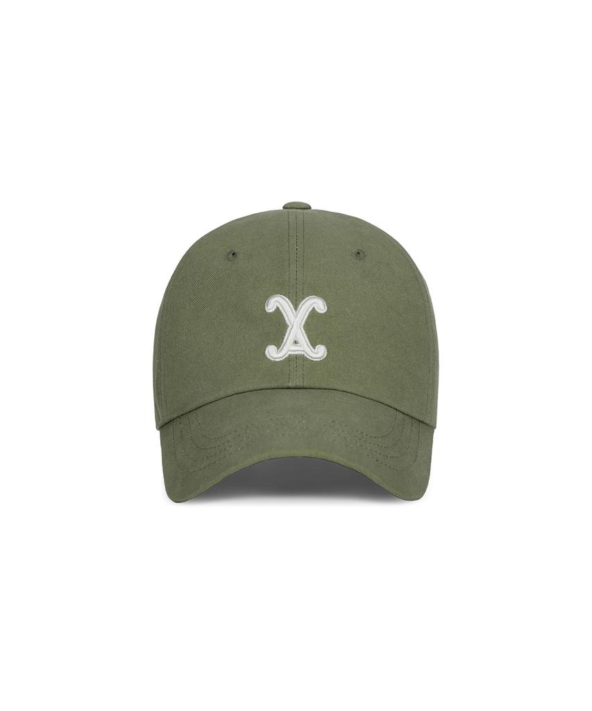 Bajal Va Curved 3D Logo Ball Cap Khaki