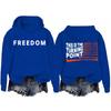 Ladies Fashion Casual Long Sleeve Printed Round Neck Hoodie Pullover Top