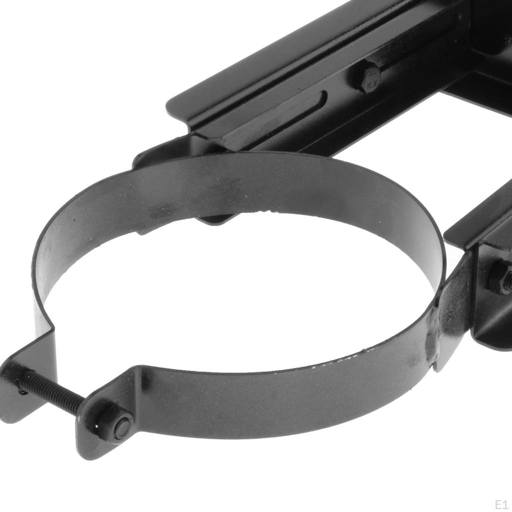 Support de Support de Tube de Cheminée Accessoires Collier Réglable pour Gaine de Cheminée