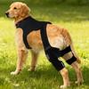 Tutore Posteriore Regolabile per Cane Copertura Protettiva Traspirante per Gomito Tutore per Ginocchio Cane Protezione Ferite