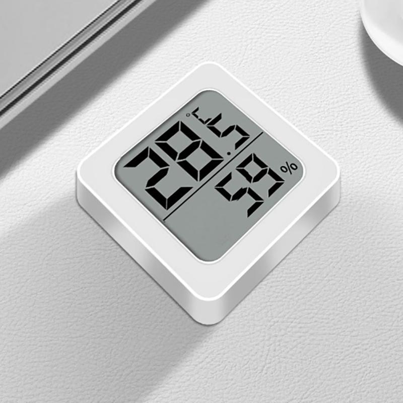 Multifunction ElectronicTemperature Large LCD Screen Humidity Table Clock Automatic Monitoring Desk Clock