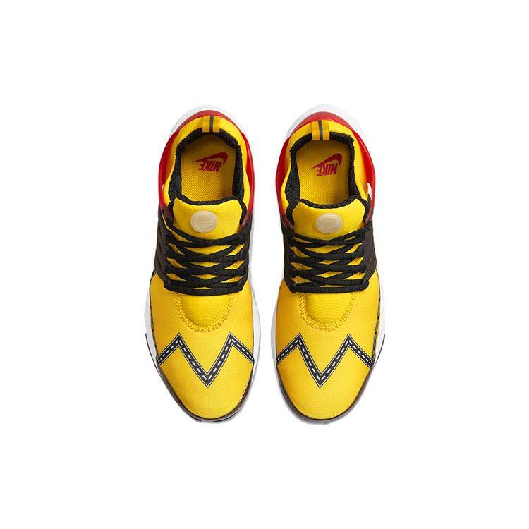 Nike Air Presto Road Race Men Sneakers Yellow Speed-Yellow University-Red CT3550-700