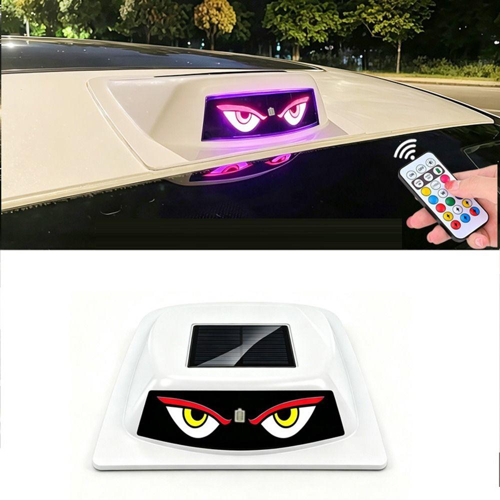 Remote Control Eye of the Demon Roof Decorative Light Automotive Exterior Tool  Vehicle Accessories