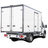 Guardabarros trasero con parte superior plana para rueda trasera única 260x840x1480 DOMAR - D3710-B DK3110