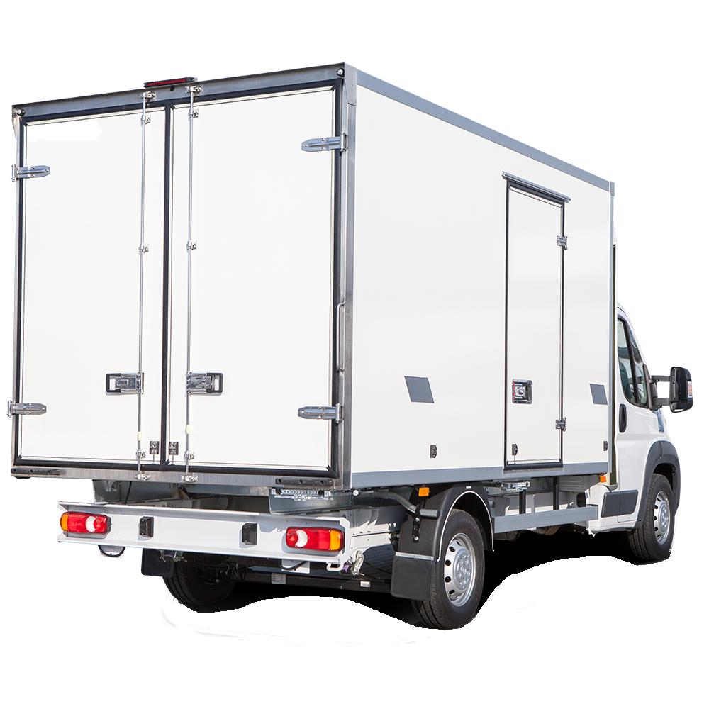 Guardabarros trasero con parte superior plana para rueda trasera única 260x840x1480 DOMAR - D3710-B DK3110