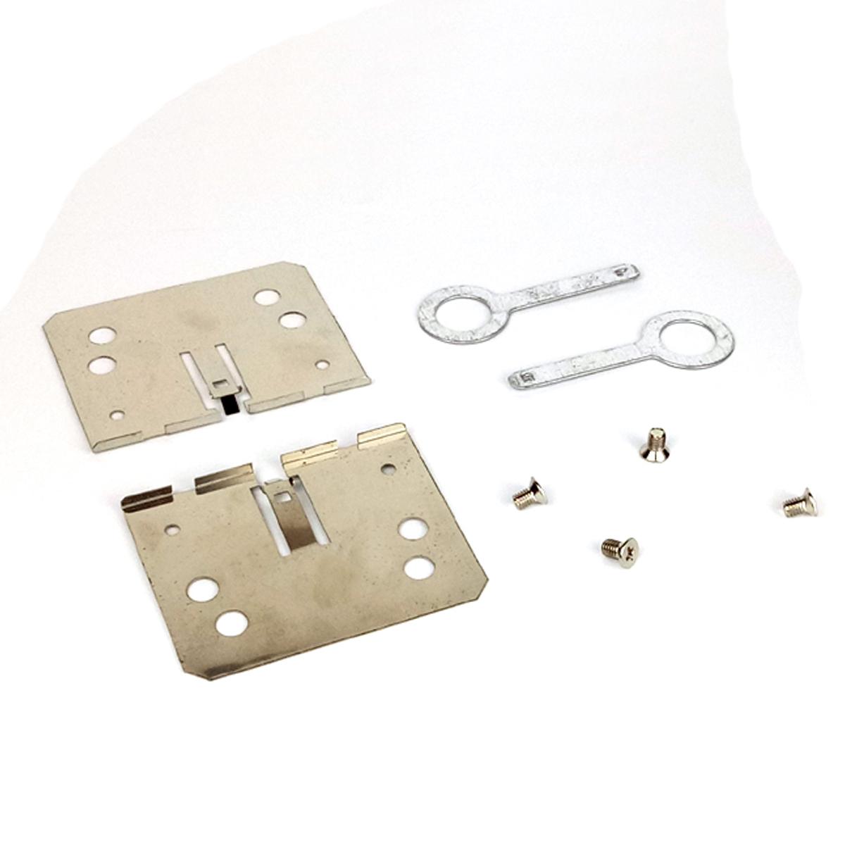 Universal Double Din 2 Din Stereo Radio Replacement Fitting Cage Kit Installation MP5 Player Radio Mounting Frame Hardware Accessories