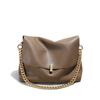 Elegant and High-end Leather Tote Bag, New Trend Versatile Chain Bag, Fashionable and Niche Commuting Shoulder Bag