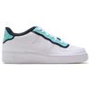 New Nike Air Force 1 Low Double Layer Aqua Black GS BV1084-100