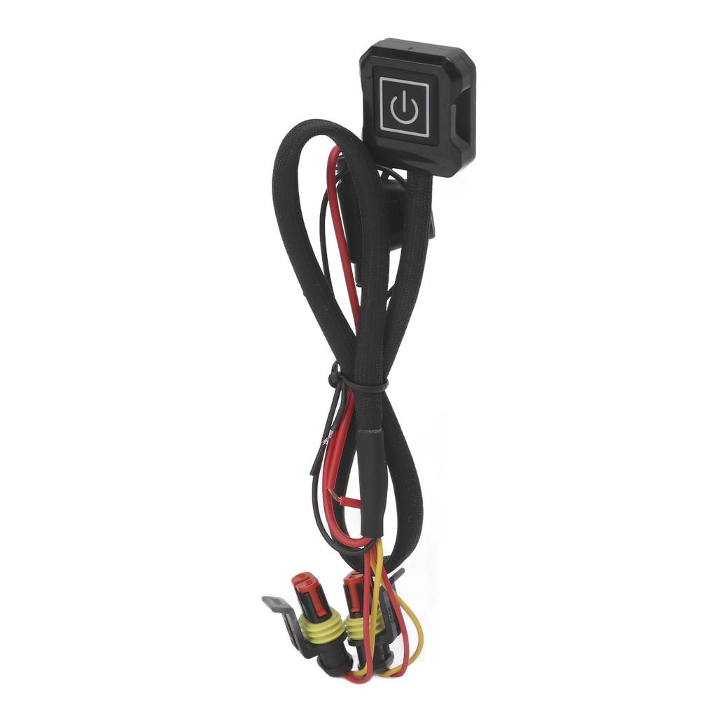 1 Pair Electric Heated Grips   Temperature Winter Hands Warmer for Motorcycle ATV 7Celsius8in Handlebar