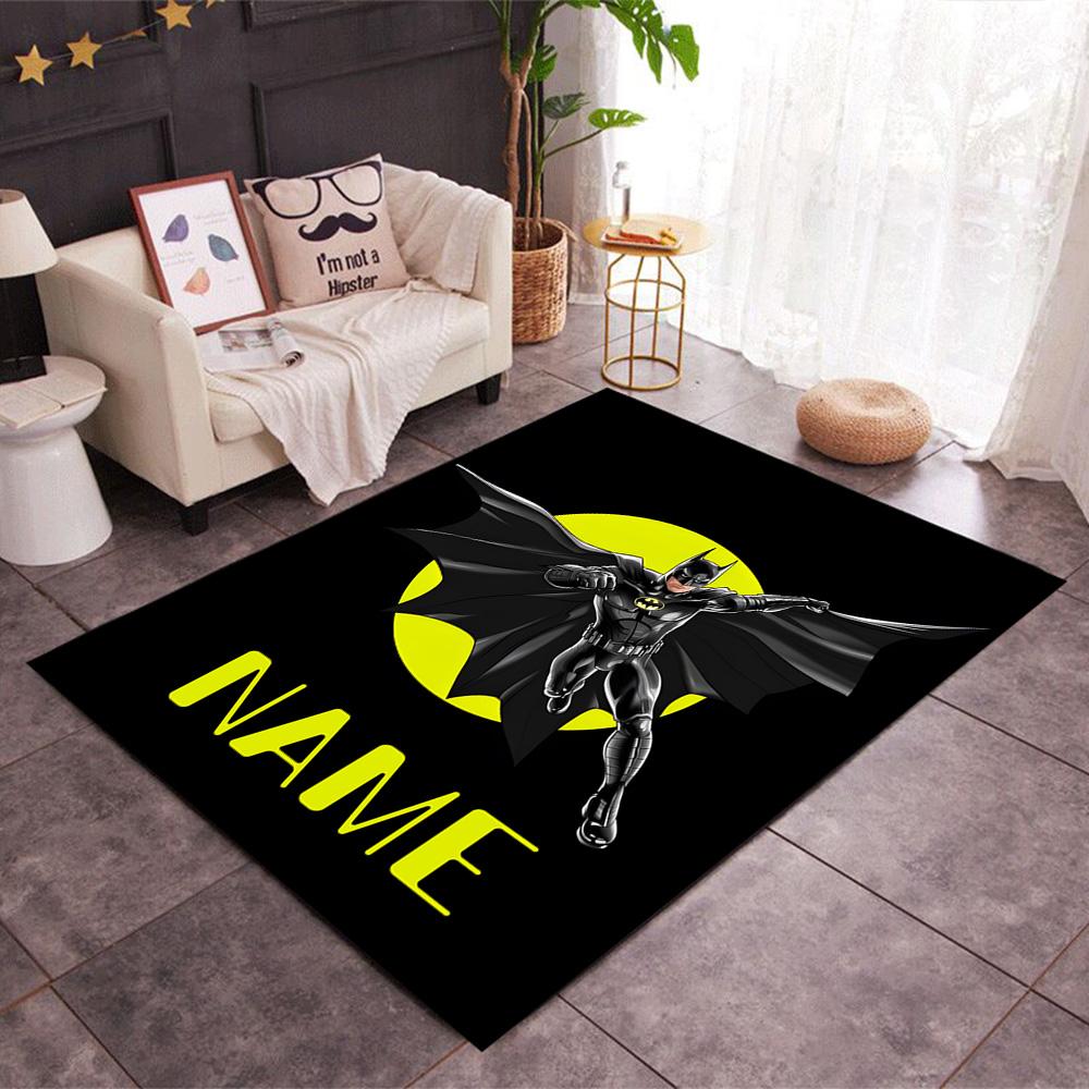 Looney Taz Art Personalized Name Carpet Design for Decorate room Entryway Study room Balcony Anti-slip Rug Anime Office Decor