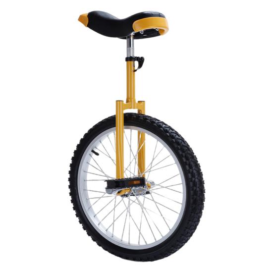 

1 Комплект Одноколесный велосипед с 16/18/20/24-дюймовым колесом Стальной обод Регулируемая высота Одноколесный велосипед Взрослые Начинающий Упражнения Баланс 20Inch жёлтый