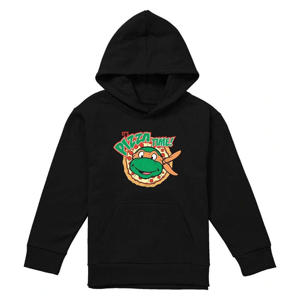 TMNT Childrens/Kids Pizza Time Pullover Hoodie