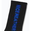 LOGO CREW SOCKS 1P (BLACK)