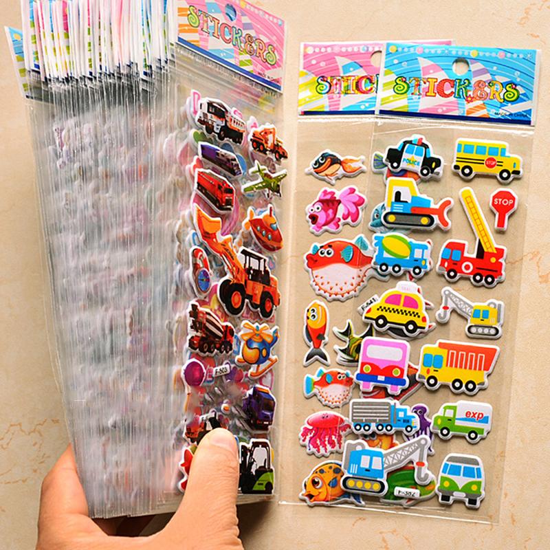 25/40/50 Sheets Clipbook Stickers Handmade DIY Diary Book Decorative over Three Years Old Children Gifts for Boys Girls TMZ