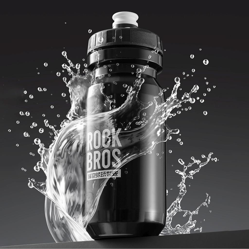 Bidon Rowerowy Butelka Na Wodę Napoje 600 Ml - Czarny